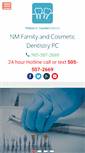 Mobile Screenshot of nmcosmeticdentist.com